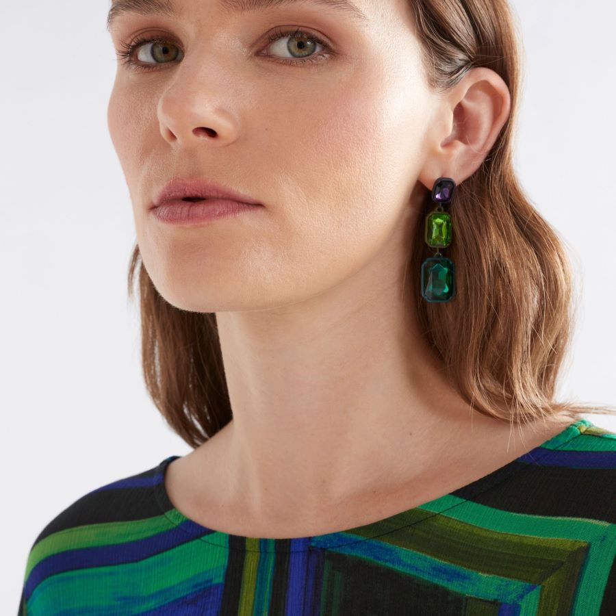 Elk Jule Long Drop Earring - 29lines
