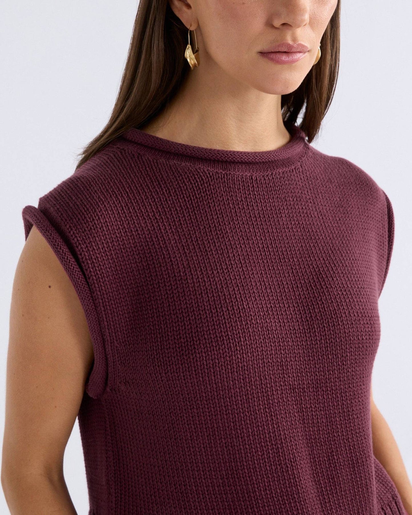 ELK Lunel Knit Vest – Organic Cotton Vest - 29lines