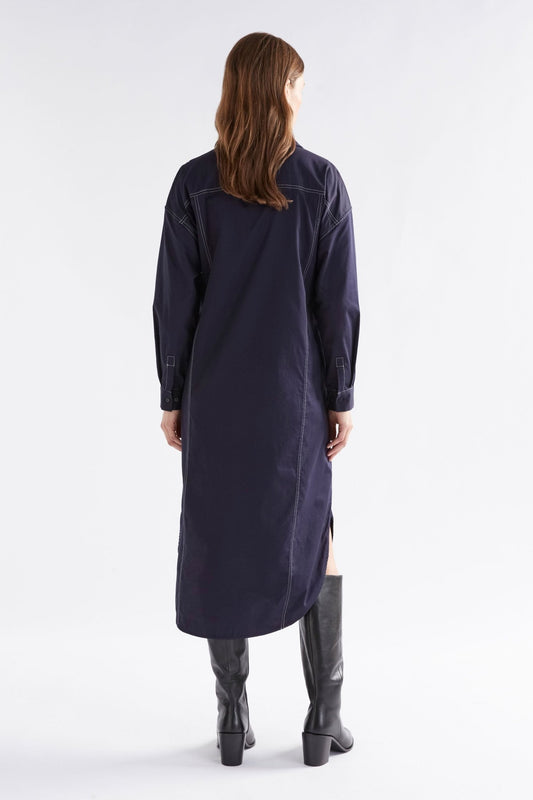Elk Rodan Stitch Shirt Dress - 29lines