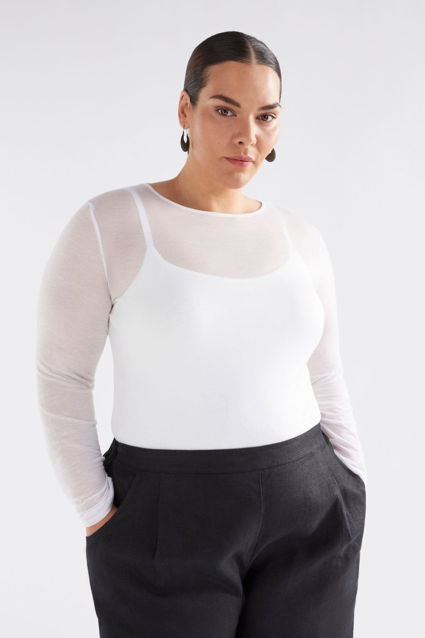 Elk Sheer Long Sleeve Tshirt - 29lines