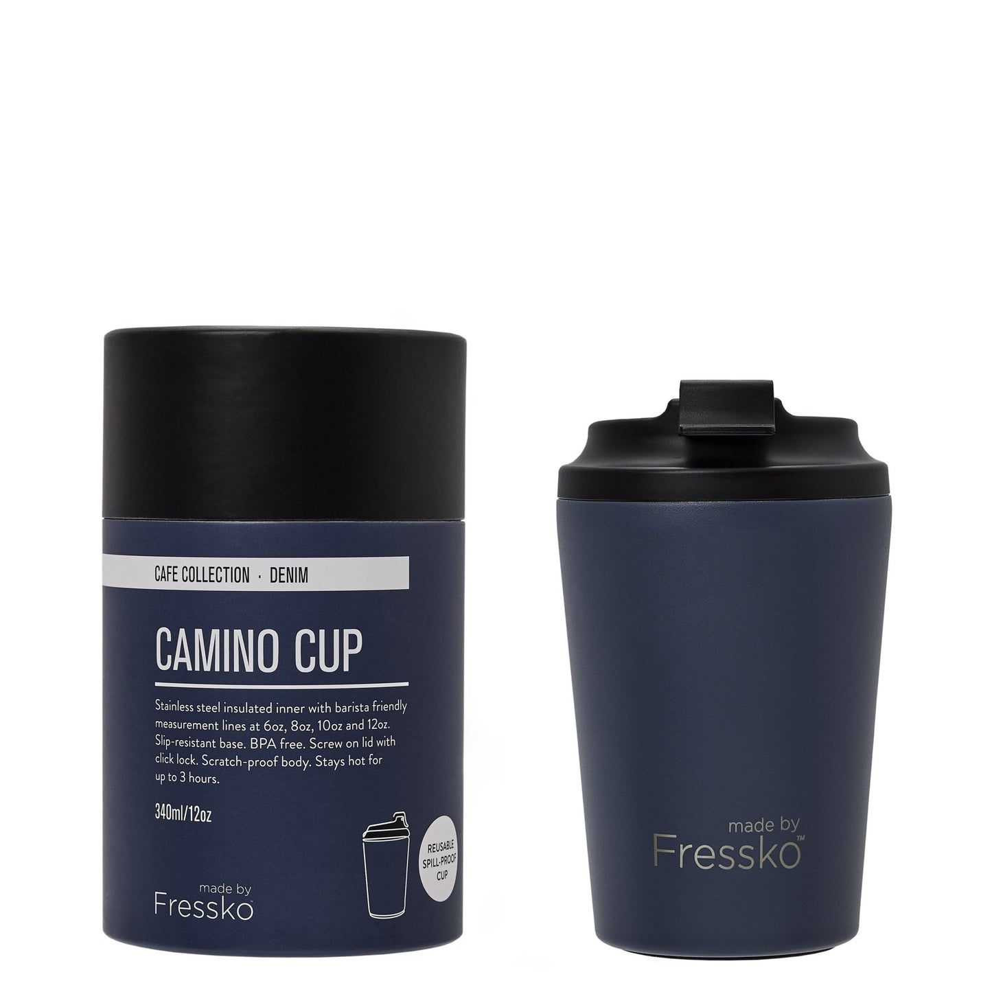 Fressko Reusable Coffee Cup Camino - 29lines