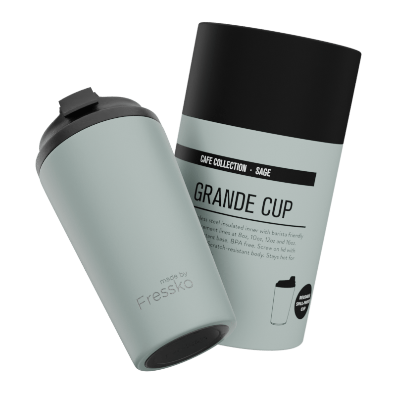 Fressko Reusable Coffee Cup Grande 475ml/16oz - 29lines