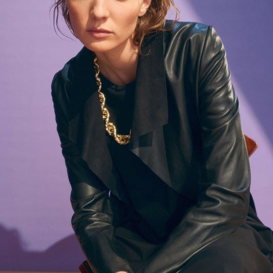 Elk Fine Leather Jacket – Ethically Produced & Luxuriously Soft