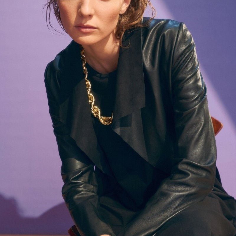 Elk Fine Leather Jacket – Ethically Produced & Luxuriously Soft - 29lines