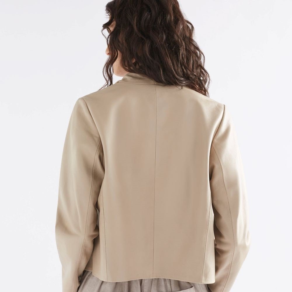Elk Fine Leather Jacket – Ethically Produced & Luxuriously Soft - 29lines