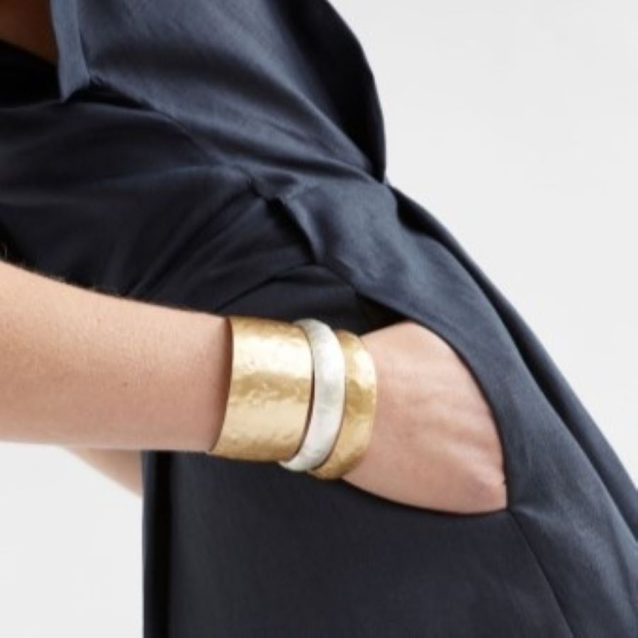 Elk Gild Cuff Bangle - 29lines