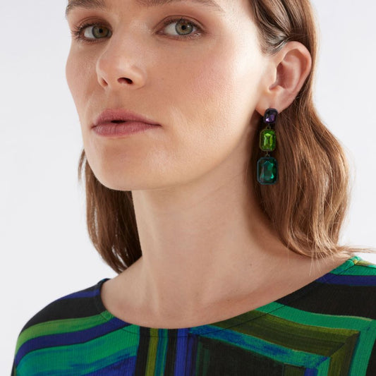 Elk Jule Long Drop Earring - 29lines