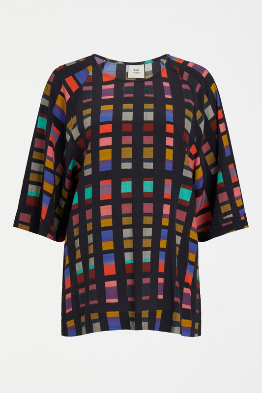 Elk Malo Top Tessela Print - 29lines