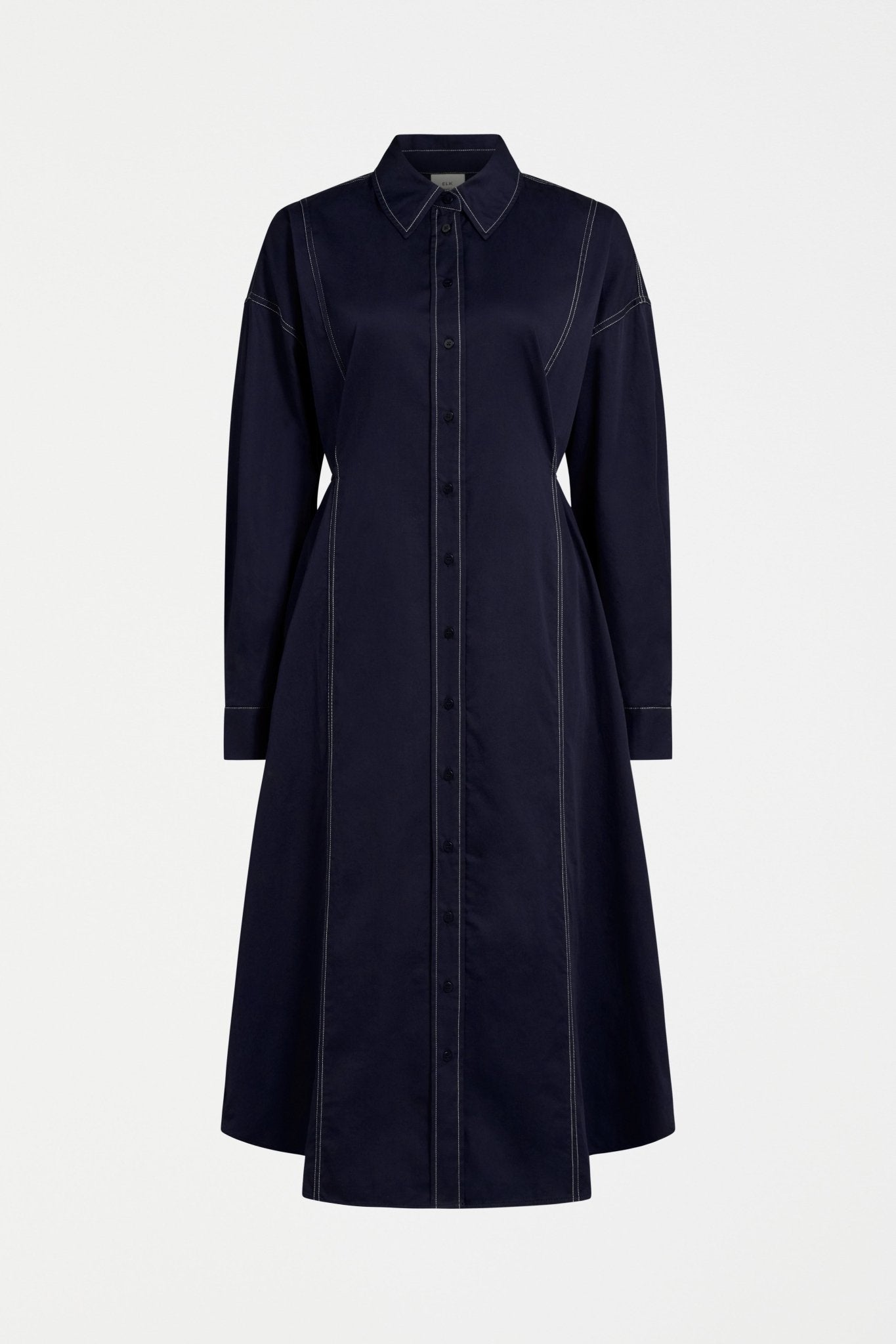 Elk Rodan Stitch Shirt Dress - 29lines