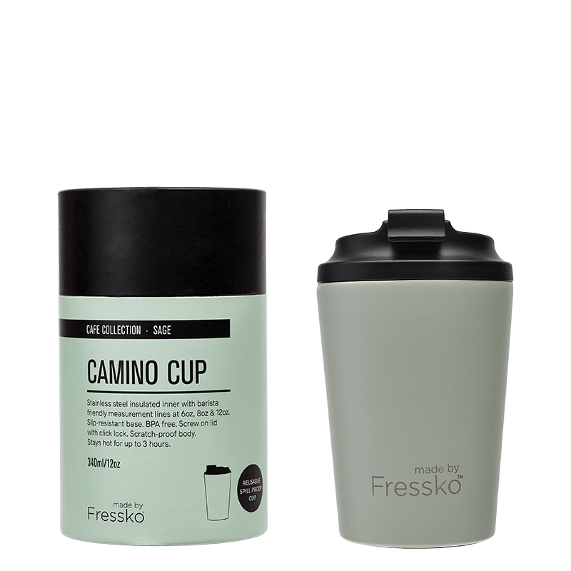 Fressko Reusable Coffee Cup Bino 227ml/8oz - 29lines