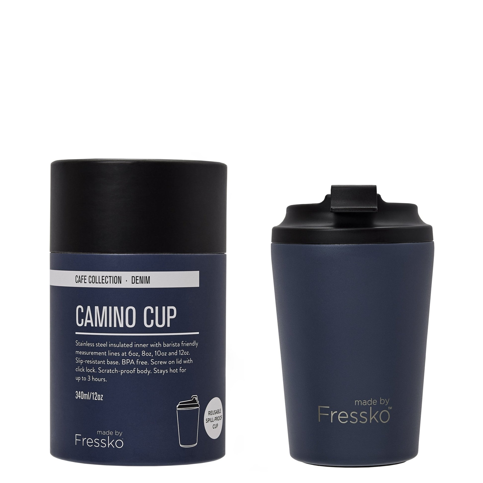 Fressko Reusable Coffee Cup Camino - 29lines