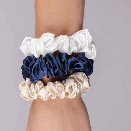 Silk Magnolia Scrunchies - 29lines